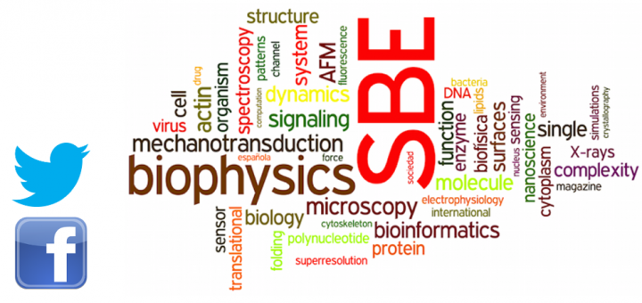 #SBEgoessocial: #SBEgoessocial & facebook.com/spanishbiophysicalsociety