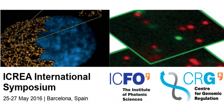 ICREA International Symposium. BioNanoVision of cellular architecture: from the nucleus to the cell membrane. 25-27 May 2016 | Barcelona, Spain.