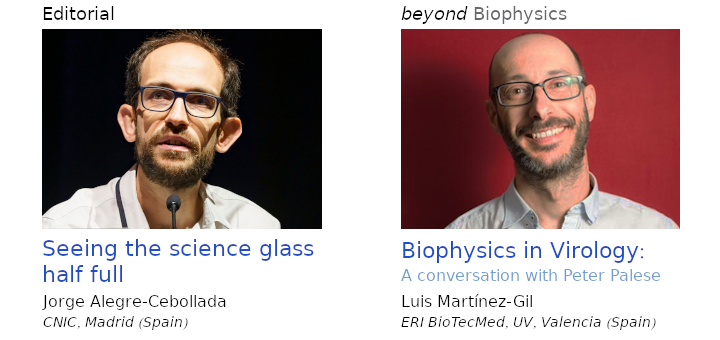 Articles in next Biofísica-Magazine issue