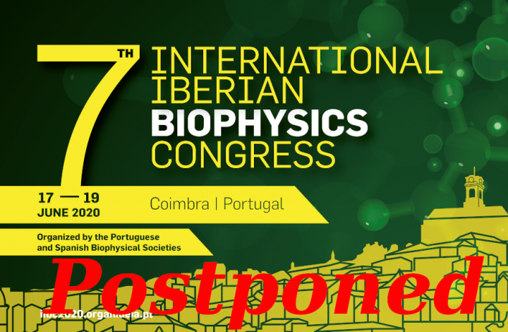 7th International Iberian Biophysics Congress. Coimbra, Portugal, June 17-19 2020